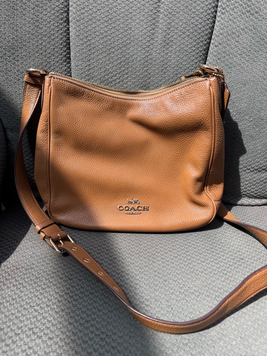 Coach Handbags - Coach Ellie File Bag - Brown/Tan